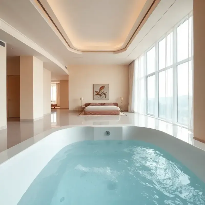 Stylowy pokój hotelu butikowego